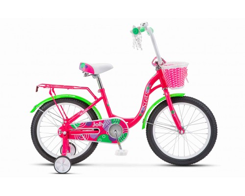 Велосипед 18 Stels Jolly V010 1 ск р.11 розовый