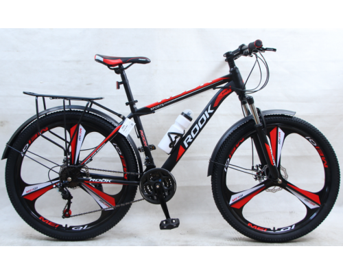 Велосипед 26 Rook MS264D 21 ск р.17 (литые диски)  красный/черный