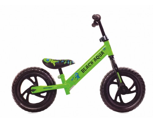 Велосипед беговой Black Aqua 122 1 ск (зелёный) Акция