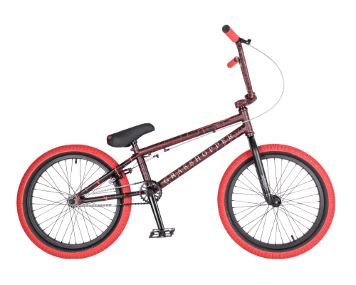 Велосипед 20 BMX Tech Team Grasshoper 1 ск красный