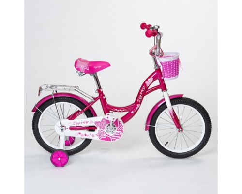 Велосипед 18 Zigzag Girl малиновый Акция