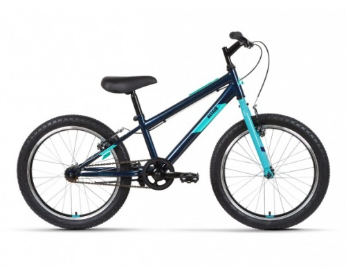 Велосипед 20 Altair MTB HT 1.0 1ск р.10.5 темно-синий/бирюзовый  2022 Супер цена