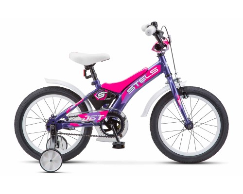 Велосипед 14 Stels Jet Z010 1 ск фиолетовый