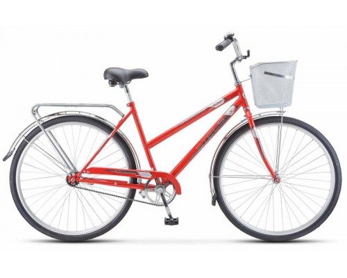 Велосипед 28 дорожный Stels Navigator 305 С Lady 1ск +корзина красный
