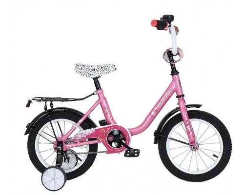Велосипед 12 Black Aqua 1203 (розовый) Акция
