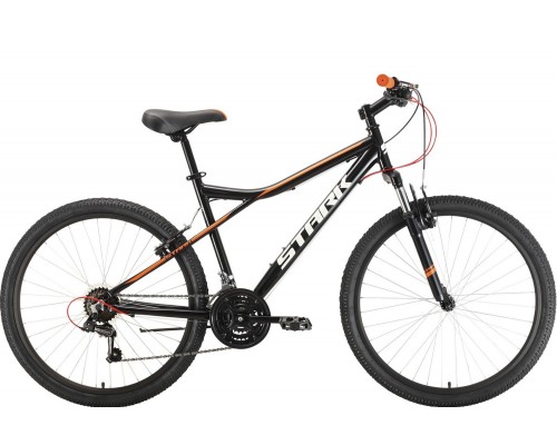 Велосипед горный 26 Stark Slash 26.1 V  21 ск р. 14,5 AL черный/оранжевый 2022