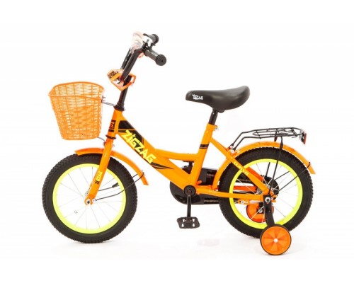 Велосипед 14 Zigzag Classic оранжевый Акция