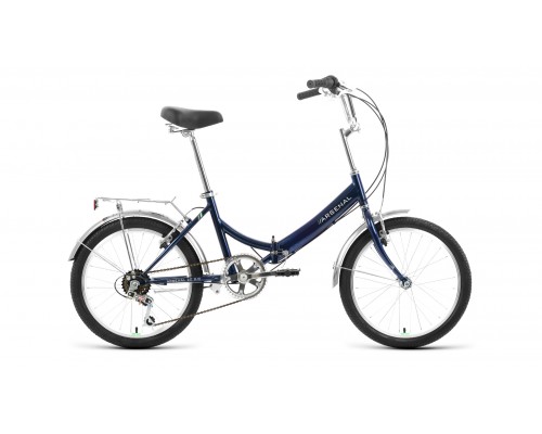 Велосипед 20 скл  FORWARD ARSENAL 2.0  6ск р.14 темно-синий/серый 2022