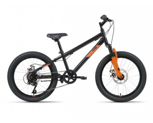 Велосипед 20 Altair MTB HT 2.0 D 6ск р.10.5 черный/оранжевый 2022