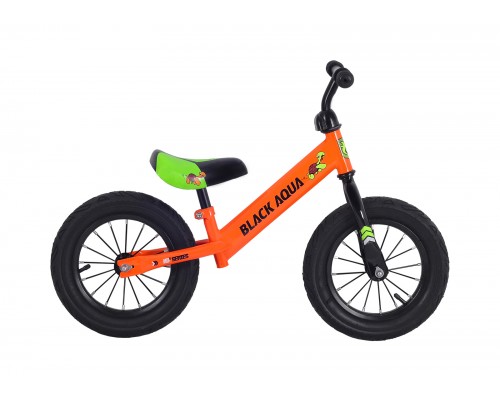 Велосипед беговой Black Aqua 123 1 ск (оранжевый) Акция