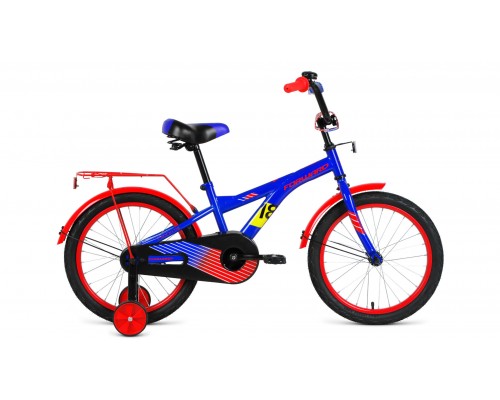 Велосипед 18 FORWARD Crocky 1ск синий/красный 2022