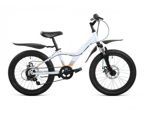 Велосипед 20 FORWARD DAKOTA 2.0 6ск р.10,5 белый/оранжевый 2022