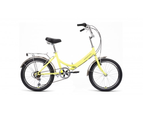 Велосипед 20 скл  FORWARD ARSENAL 2.0  6ск р.14 яр.зеленый/темно-серый 2022