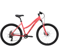 Велосипед горный 26 Stark Luna 26.2 D 8 ск AL р.18 розовый/черный 2024