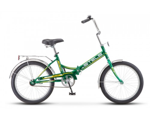 Велосипед 20 скл Stels Pilot 410 C Z010 1 ск р.13.5 зеленый