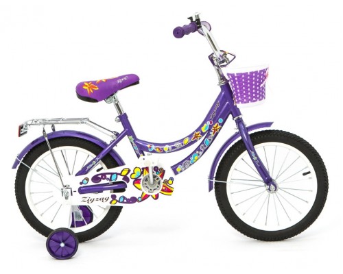 Велосипед 18 Zigzag Foris фиолетовый Акция