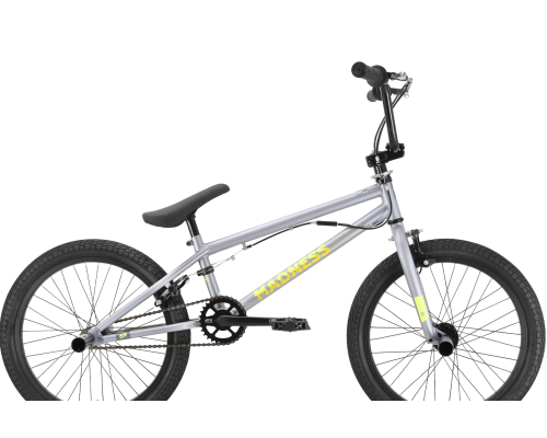 Велосипед 20 BMX Stark Madness 2 серый/желтый 2022