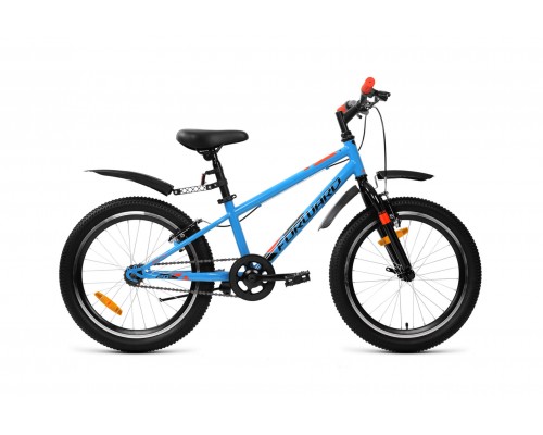 Велосипед 20 FORWARD UNIT 1.0 1ск р.10,5 синий 2022
