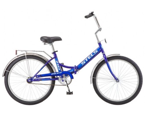 Велосипед 24 скл Stels Pilot 710 Z010  1 ск р.14 синий