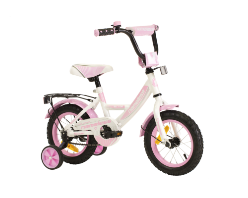 Велосипед 12 Nameless Vector розовый/белый 2023
