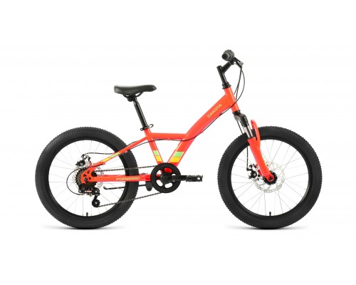 Велосипед 20 FORWARD DAKOTA 2.0 6ск р.10,5 красный/желтый 2022