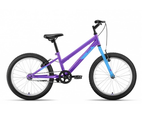 Велосипед 20 Altair MTB HT Low 1ск р.10.5 фиолетовый/голубой 2022 Супер цена