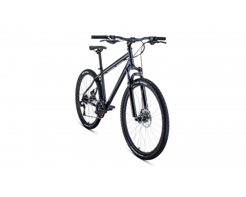 Велосипед 27,5 FORWARD Sporting 2.0 D 21 ск р.19 темно-серый/черный 2022