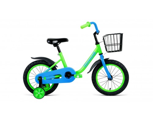 Велосипед 14 FORWARD Barrio 1ск зеленый 2022