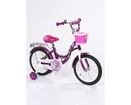 Велосипед 16 Zigzag Girl фиолетовый Акция