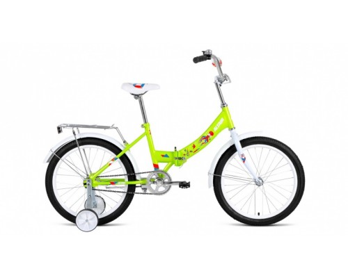 Велосипед 20 скл Altair City Kids Compact 1ск р.13 зеленый 2022