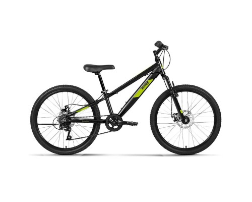 Велосипед 24 Altair D AL 7 ск р.11 черный/зеленый 2022
