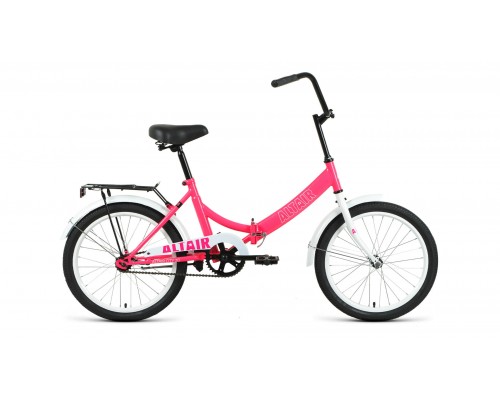 Велосипед 20 скл Altair City 1ск р.14 розовый/белый 2022