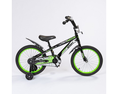 Велосипед 20 Zigzag Cross черный/зеленый Акция