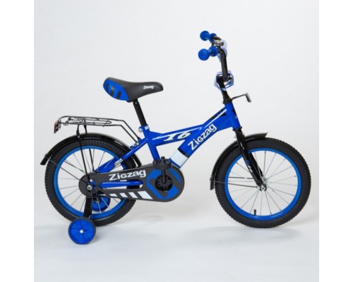 Велосипед 16 Zigzag Snoky синий 2024 Акция