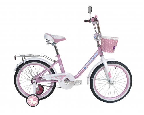 Велосипед 16 Black Aqua Princess (розово-белый) Акция