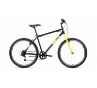 Велосипед 26 Altair MTB HT 1.0  7 ск р.19 черный/желтый 2022