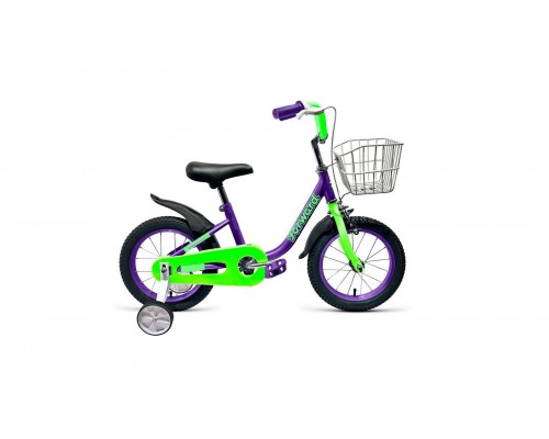 Велосипед 16 FORWARD Barrio 1ск фиолетовый 2022