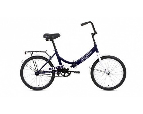 Велосипед 20 скл Altair City 1ск р.14 темно-синий/белый 2020-2021