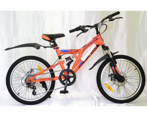 Велосипед 20 Maks Runner V 6 ск р.13 2x оранжевый