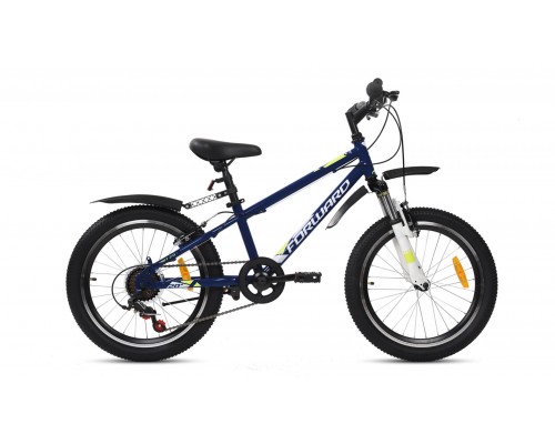 Велосипед 20 FORWARD UNIT 2.0  6ск р.10,5 темно-синий/белый 2022